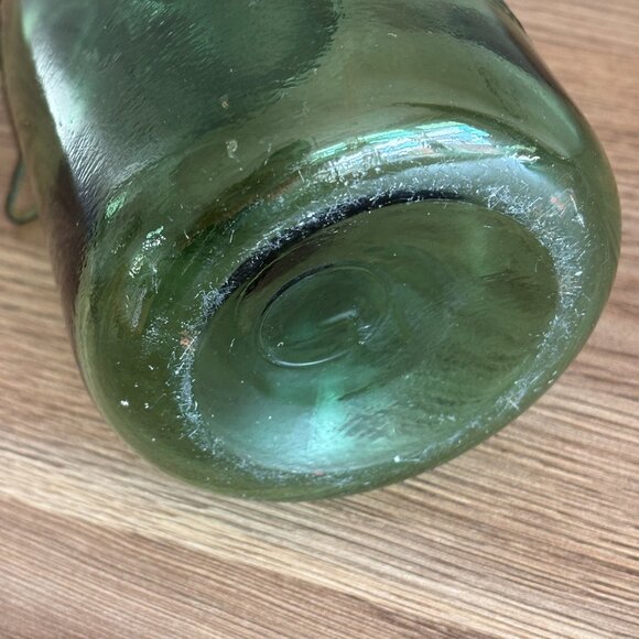 Antique French Green Canning Jar Solidex - Picture 7 of 7